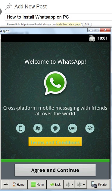 whatsapp on pc How to Install Whatsapp on PC 